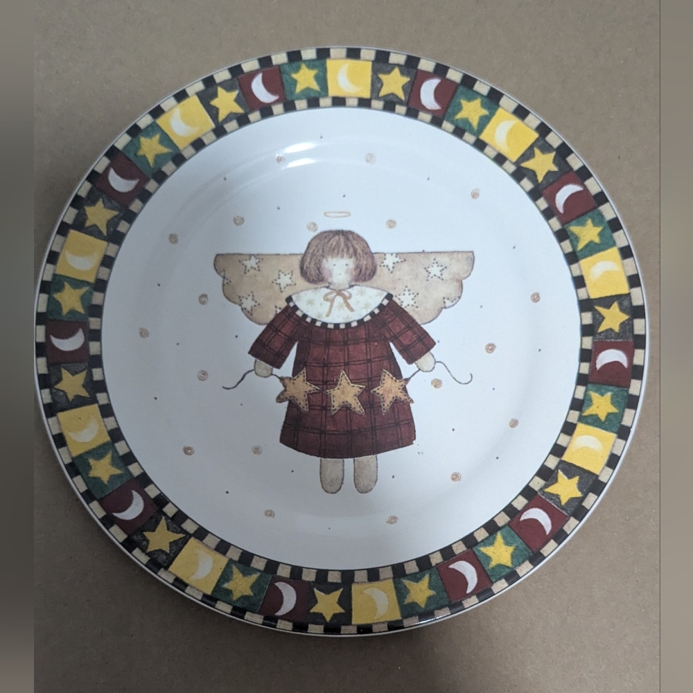 1997 Sakura Debbie Mumm Gathering Of Angels Plate 